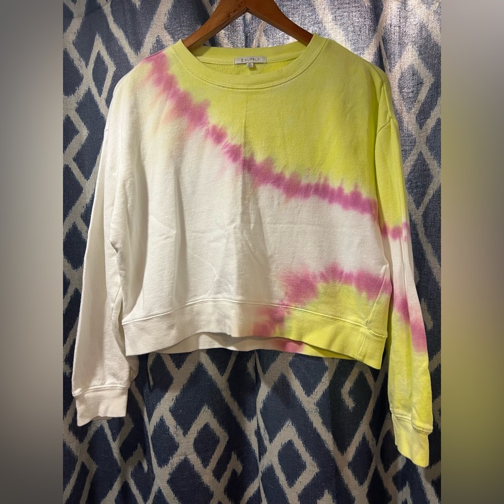 Z Supply Sunburst Pullover Oversized XS